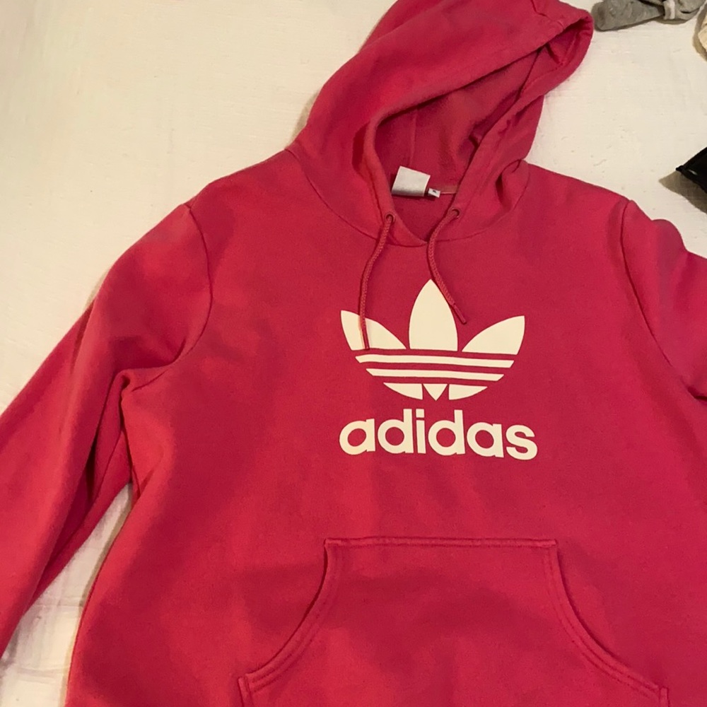 Pink Adidas sweater